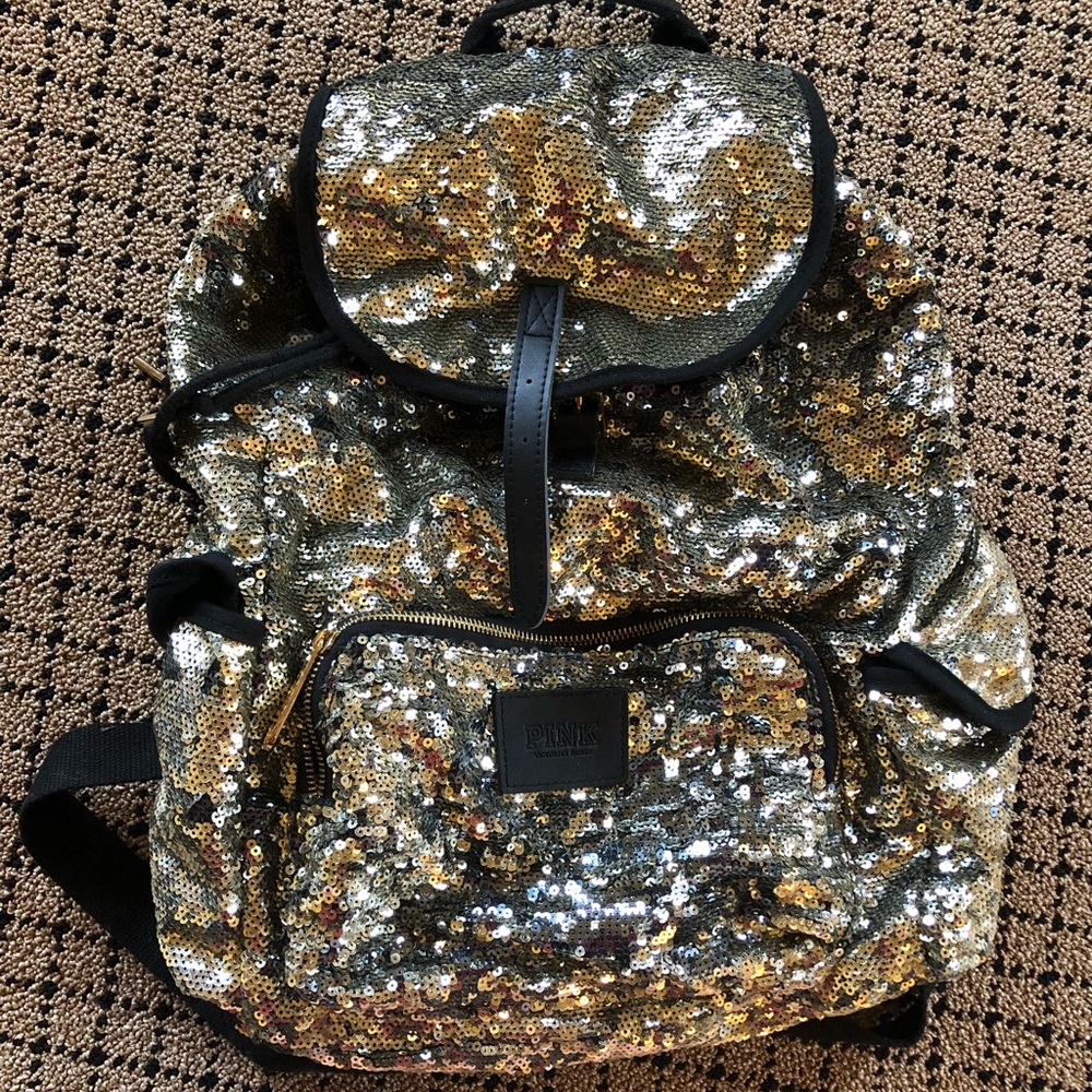 Victoria Secret backpack. GLITTER!!